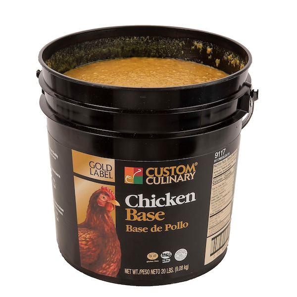 Gold Label Gold Label No MSG Added Chicken Paste 20lbs Tub 91176EGLD - main